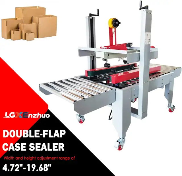 Automatic Double-Flap Case Sealer Tape Sealing Machine 056664