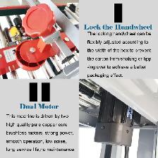 Automatic Double-Flap Case Sealer Tape Sealing Machine 056664 - Photo 5