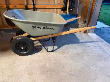 Wheelbarrow - dual tires - new