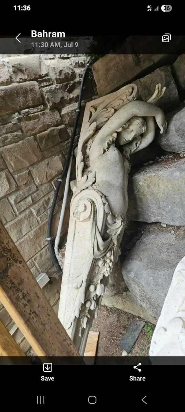 Decorative Outdoor Statutes