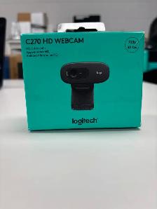 Logitech C270 HD Webcam – Used in Box