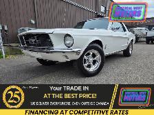 1968 Ford Mustang 289ci / American Racing Wheels Blue Stripes on - Photo 3