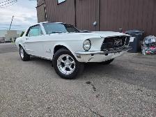 1968 Ford Mustang 289ci / American Racing Wheels Blue Stripes on - Photo 13