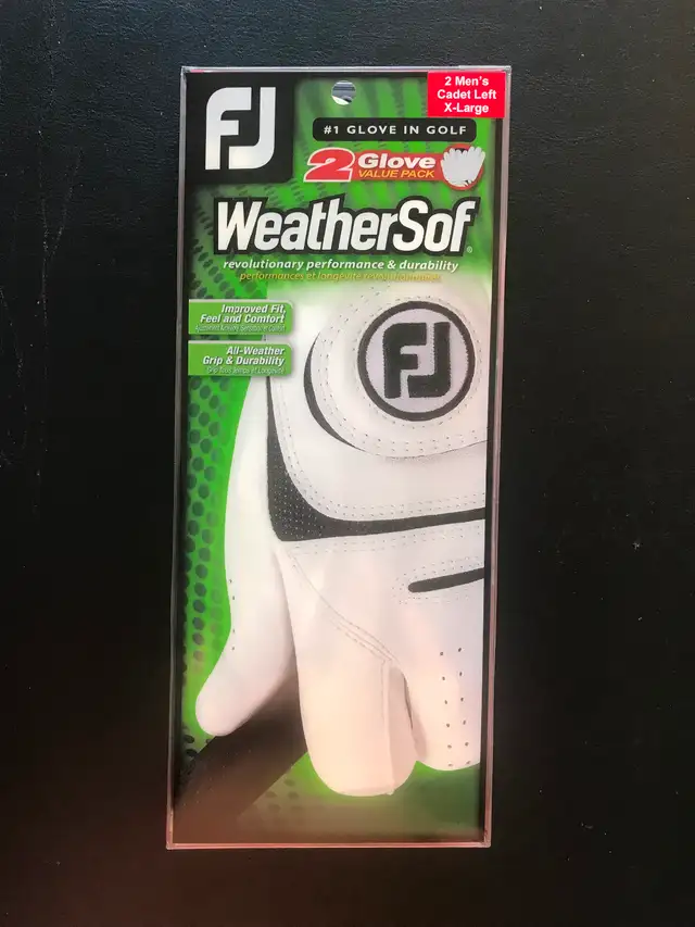 2 Brand new Golf gloves for sale both for only $15