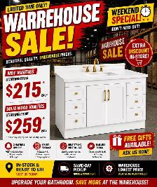 HUGE SALE | Bathroom Vanities in Mississauga