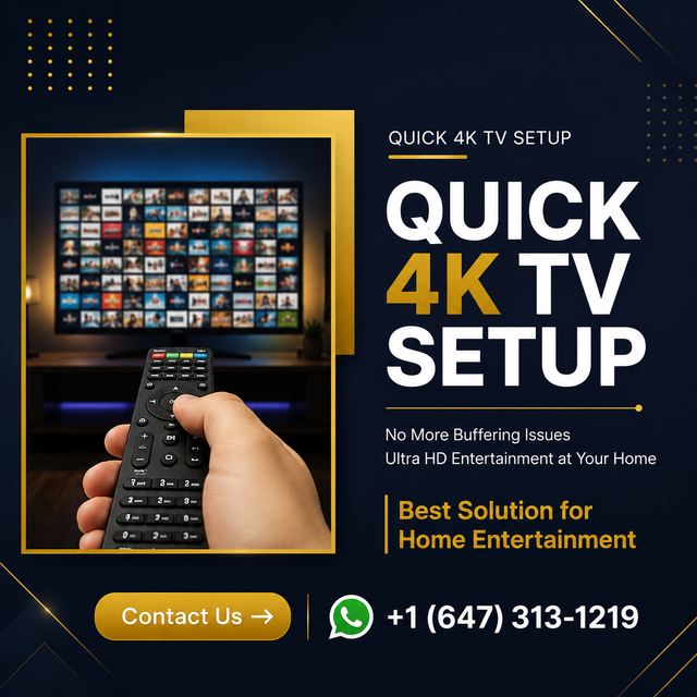 Most stable tv subscription with Quick setup!