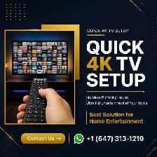 Most stable tv subscription with Quick setup!