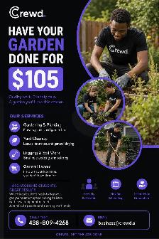 Garden Cleanup & General Labour | Starting at $105 | Ottawa/Gati