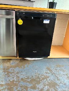 Dishwasher Whirlpool Black-90-day warranty-Credit Cards accepted