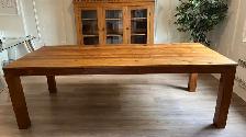 Wooden Table 115cm X 2m40 X 77cm - Photo 2