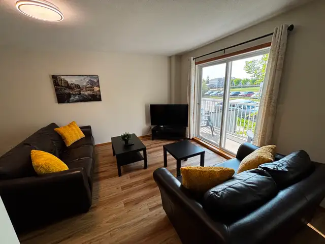 Furnished 2 Bed (1.5 bath) condo For Rent in Drayton Valley
