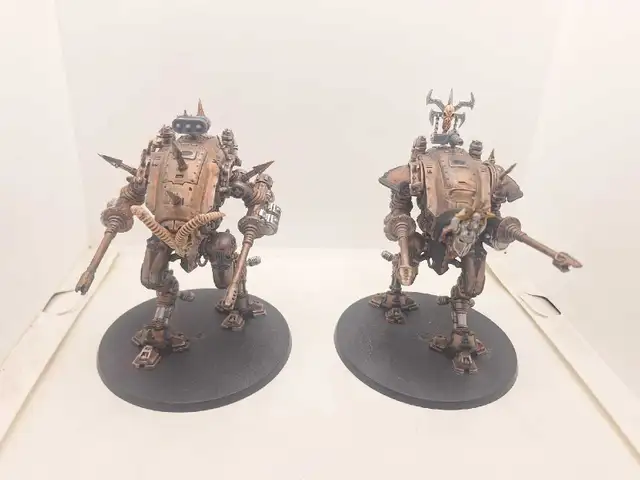 Warhammer 40k 2 Battle Ready Chaos Knights War Dogs