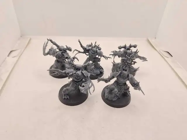 Warhammer 40k 5 Chaos Space Marine Possessed Unpainted