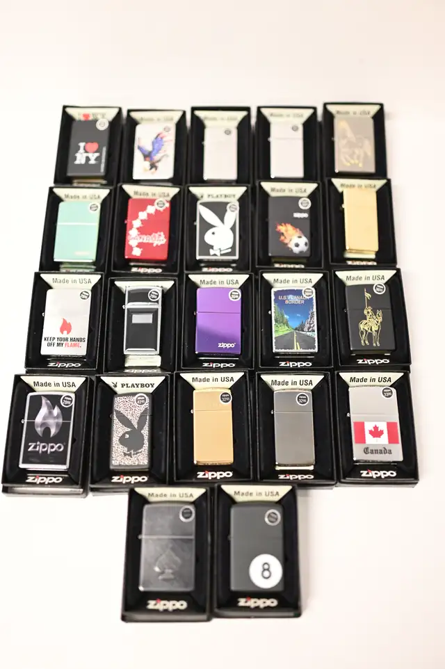 Zippo Lighter Made in USA all Brand New Start $25 and Up