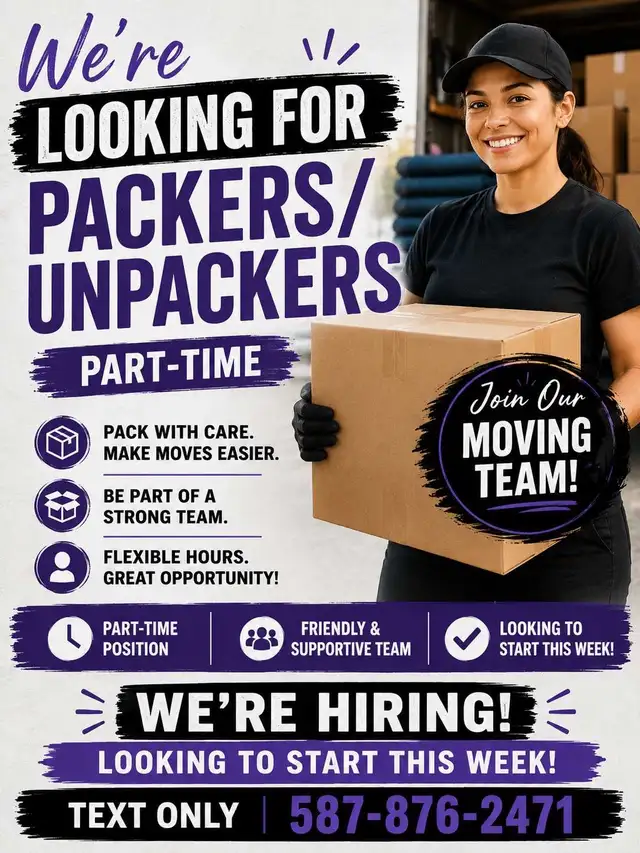 looking for packers/unpackers