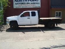 2008 GMC 3500HD EXTENDED CAB 4X4 DIESEL 9 FOOT FLAT DECK - Photo 2