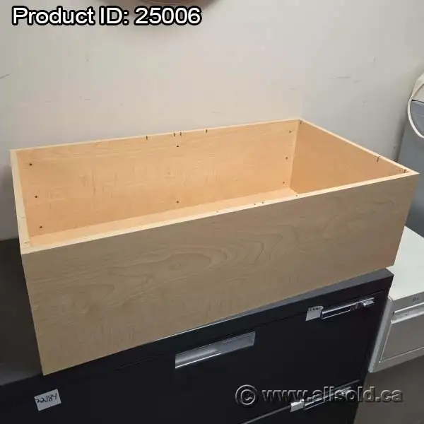 Dovetail Wood Storage Box 32 x 17.5 x 9.5