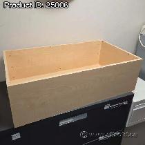 Dovetail Wood Storage Box 32 x 17.5 x 9.5