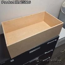 Dovetail Wood Storage Box 32 x 17.5 x 9.5 - Photo 2