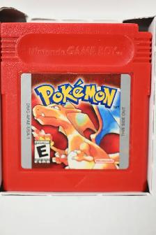 Game Boy Pokemon Red Version with box and manual