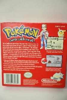 Game Boy Pokemon Red Version with box and manual - Photo 8