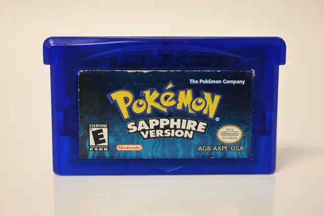 Gameboy Advance Pokemon Sapphire Version Cartridge Only USED