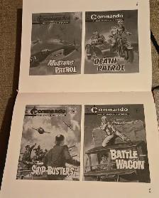 RARE 12 WARTIME COMICS BY BRITISH COMMANDO COMICS IN ONE VOLUME - Photo 6