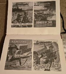 RARE 12 WARTIME COMICS BY BRITISH COMMANDO COMICS IN ONE VOLUME - Photo 7