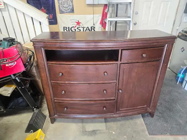 hardwood dresser (reduced price)