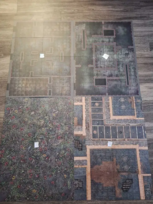 Warhammer 40k Killteam 4 double sided boards 10$ each
