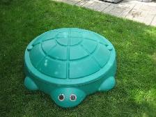 childrens turtle sandbox -30 inch diameter
