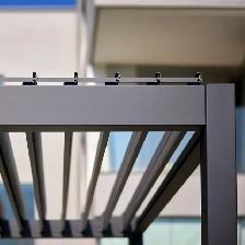 Mirador Adjustable Louvered Aluminum 9 x 15 Pergola 1807225 - Photo 4