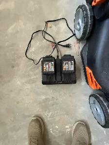worx brand 14" mower trimmer set (OBO) - Photo 4