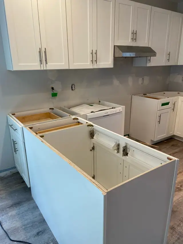 installation de cuisine , rénovation