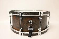 Snare Drum Dunnett James Trussart Paisley Rust-O-Matic like new - Photo 5