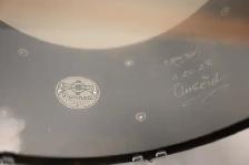 Snare Drum Dunnett James Trussart Paisley Rust-O-Matic like new - Photo 8