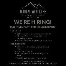 WE'RE HIRING | HOUSEKEEPERS - $26/HR