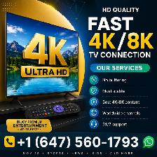 Fastest 4k UHD tv setup with best quality