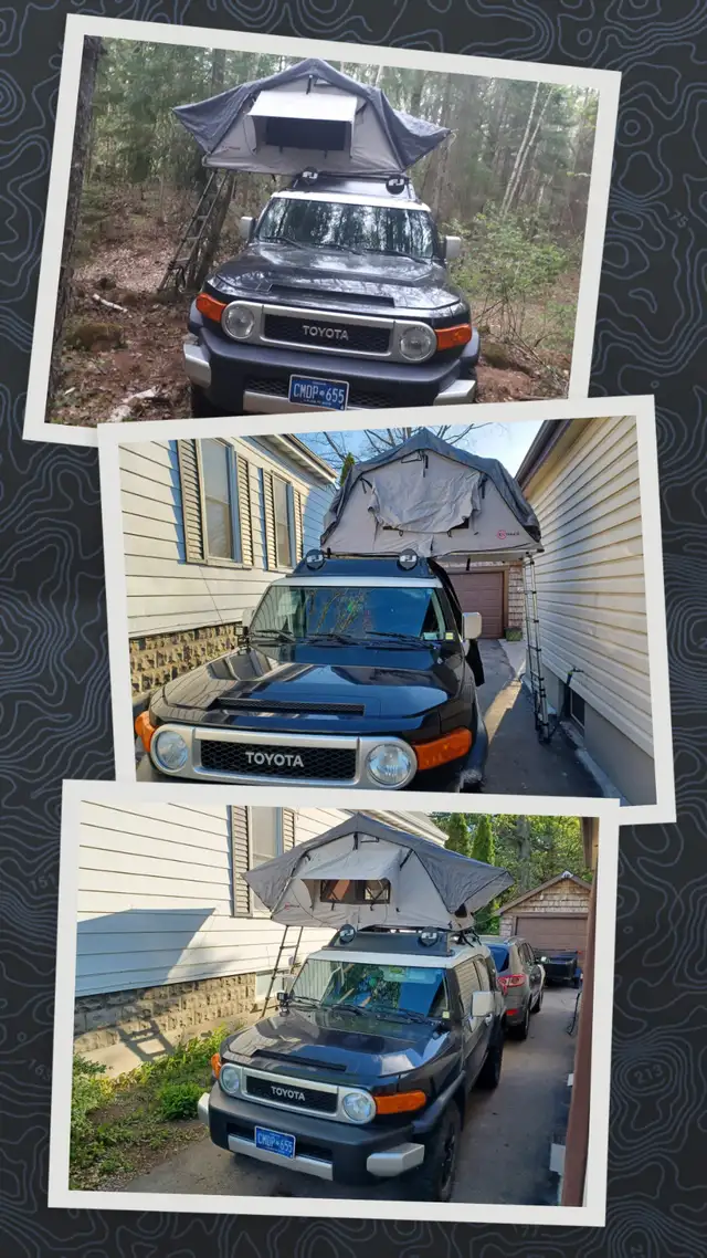 Enthuse Rooftop tent $600