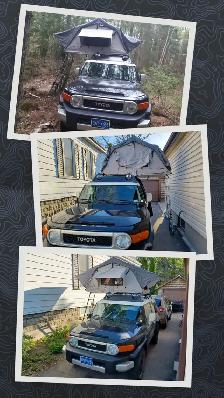 Enthuse Rooftop tent $600