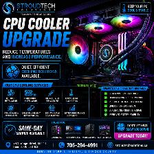 ❄️ CPU Cooler Upgrade in Barrie | Keep Your PC Cool & Running