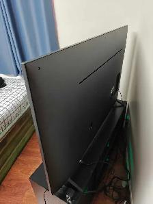 $780 OBO- Like New 65' 4K Smart TV    TV stand with Lights - Photo 4