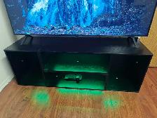 $780 OBO- Like New 65' 4K Smart TV    TV stand with Lights - Photo 6