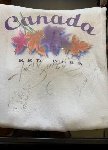 autographed sweatshirt 1994 figure skaters