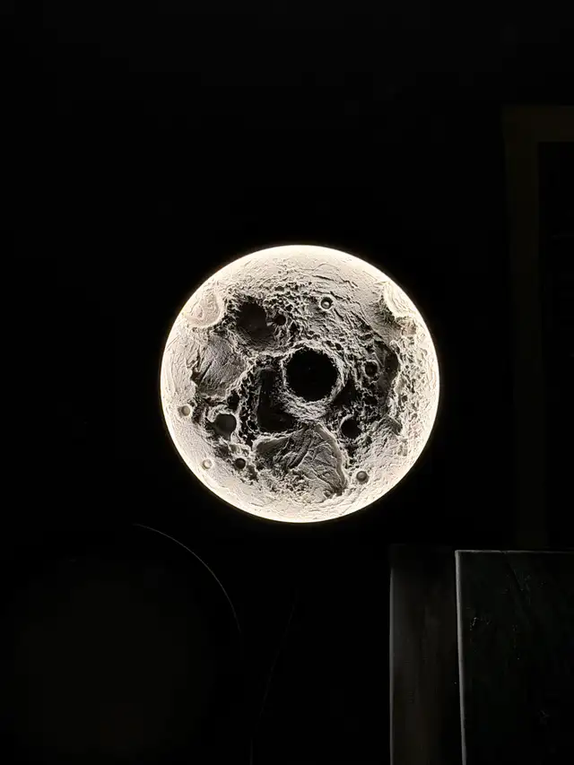 Luxury Moon Wall Art | Custom 3D Moon Decor | Milton & GTA