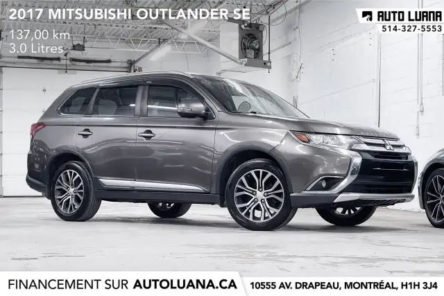 2017 MITSUBISHI Outlander SE AWD 7 PLACES/CAM/KEYLESS/DEMARREUR