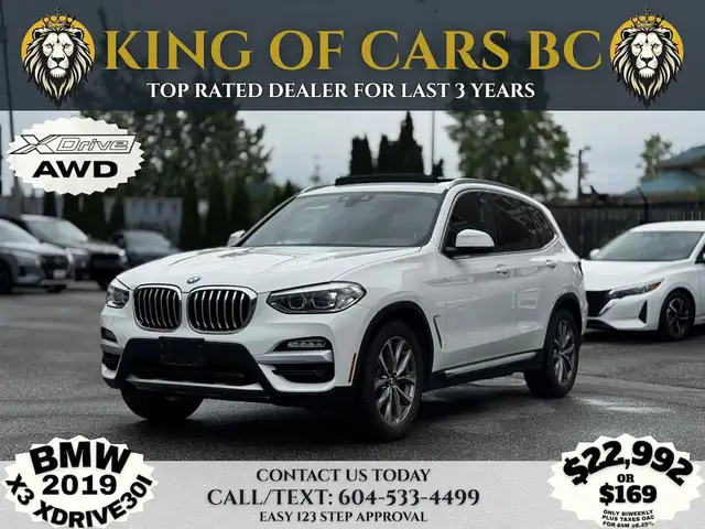 2019 BMW X3