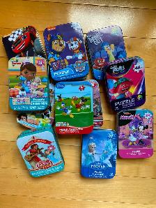 Casse-têtes 24 à 50 pièces (10) - Format voyage pour enfants
