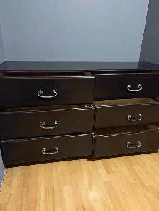 6 Drawer Dresser expresso color $200 - Photo 4