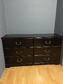 6 Drawer Dresser expresso color $200 - Photo 5